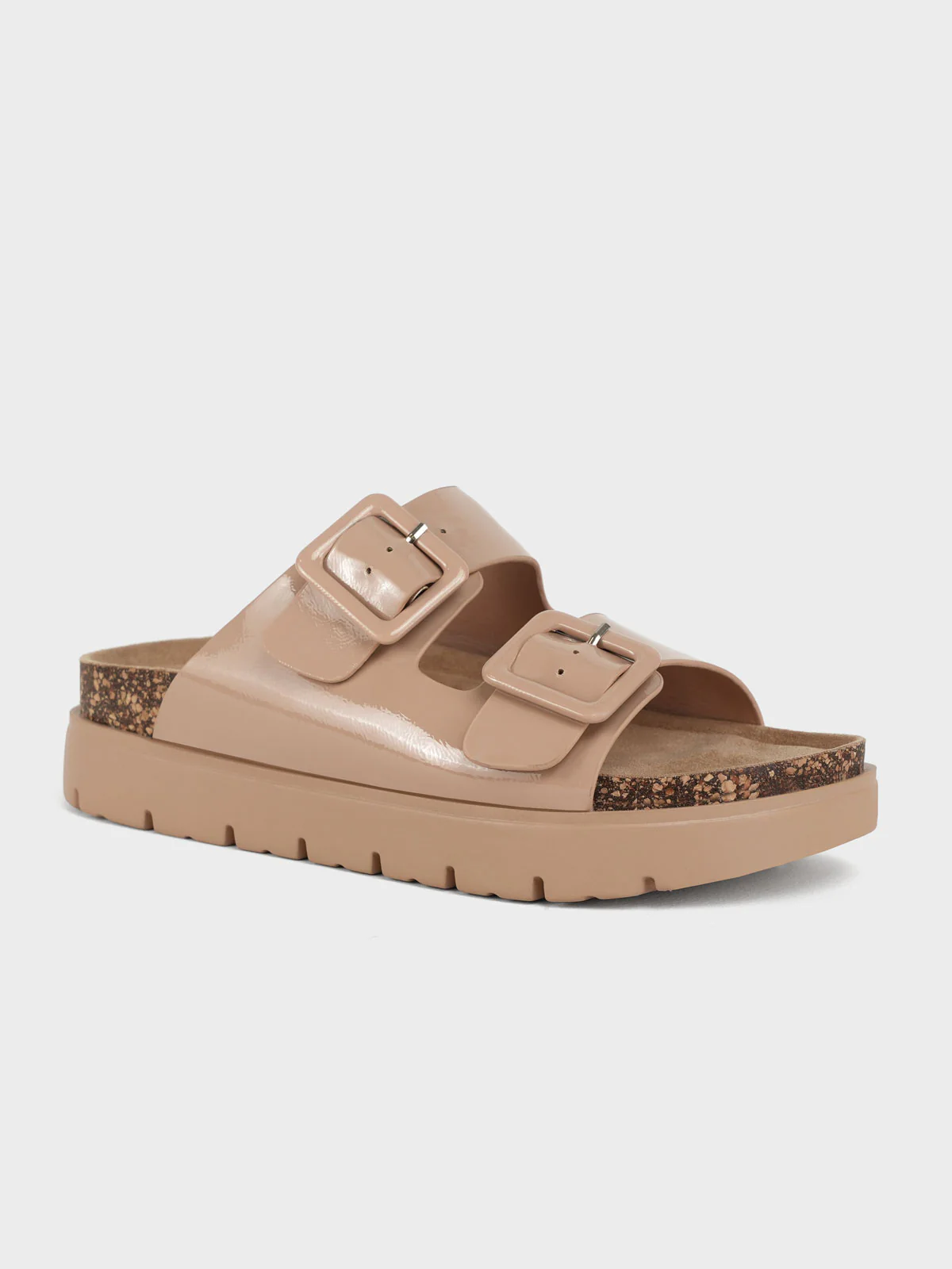 Women's "WAIOLA" Buckled Open Toe Slippers UK Size 3-8 - Image 2