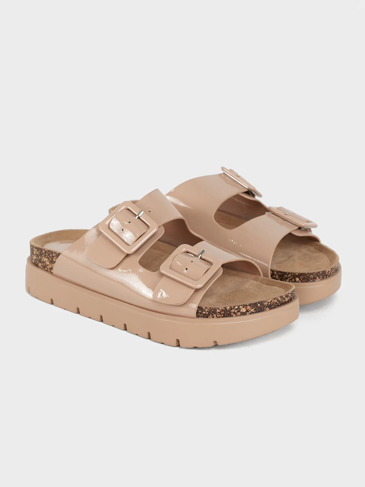Women's "WAIOLA" Buckled Open Toe Slippers UK Size 3-8 - Image 4