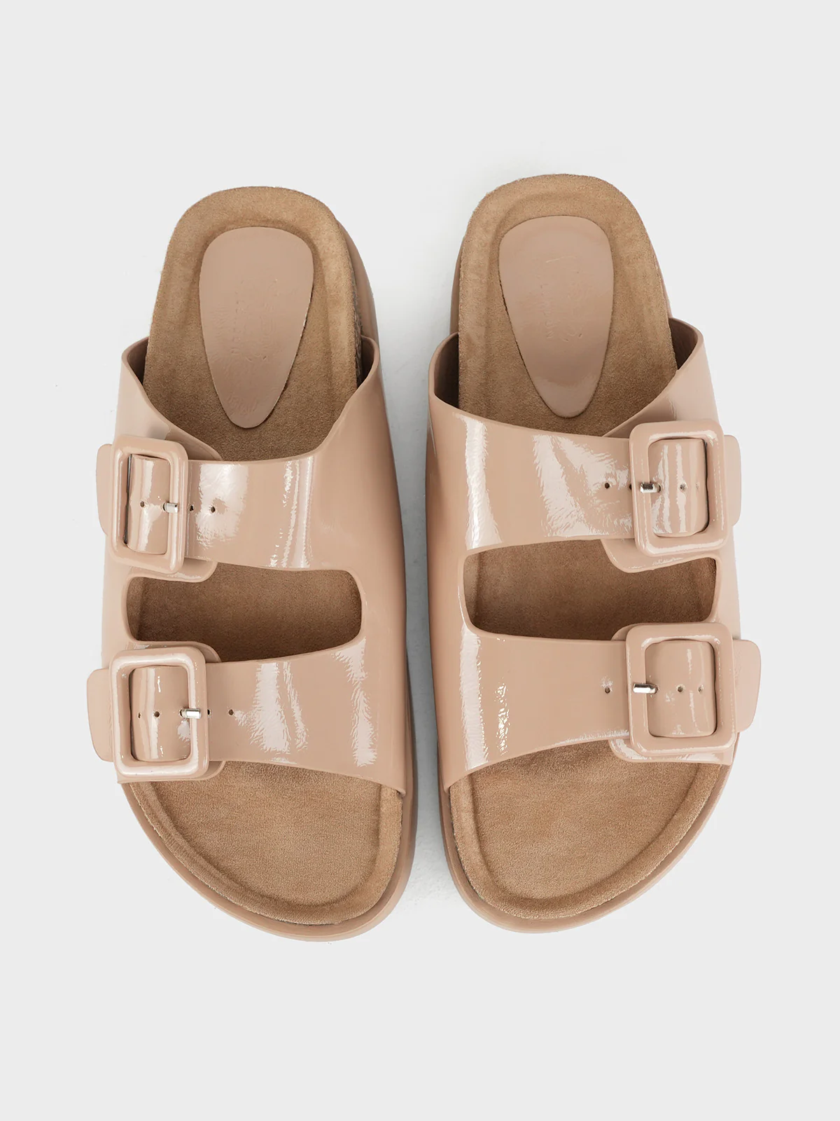 Women's "WAIOLA" Buckled Open Toe Slippers UK Size 3-8 - Image 8
