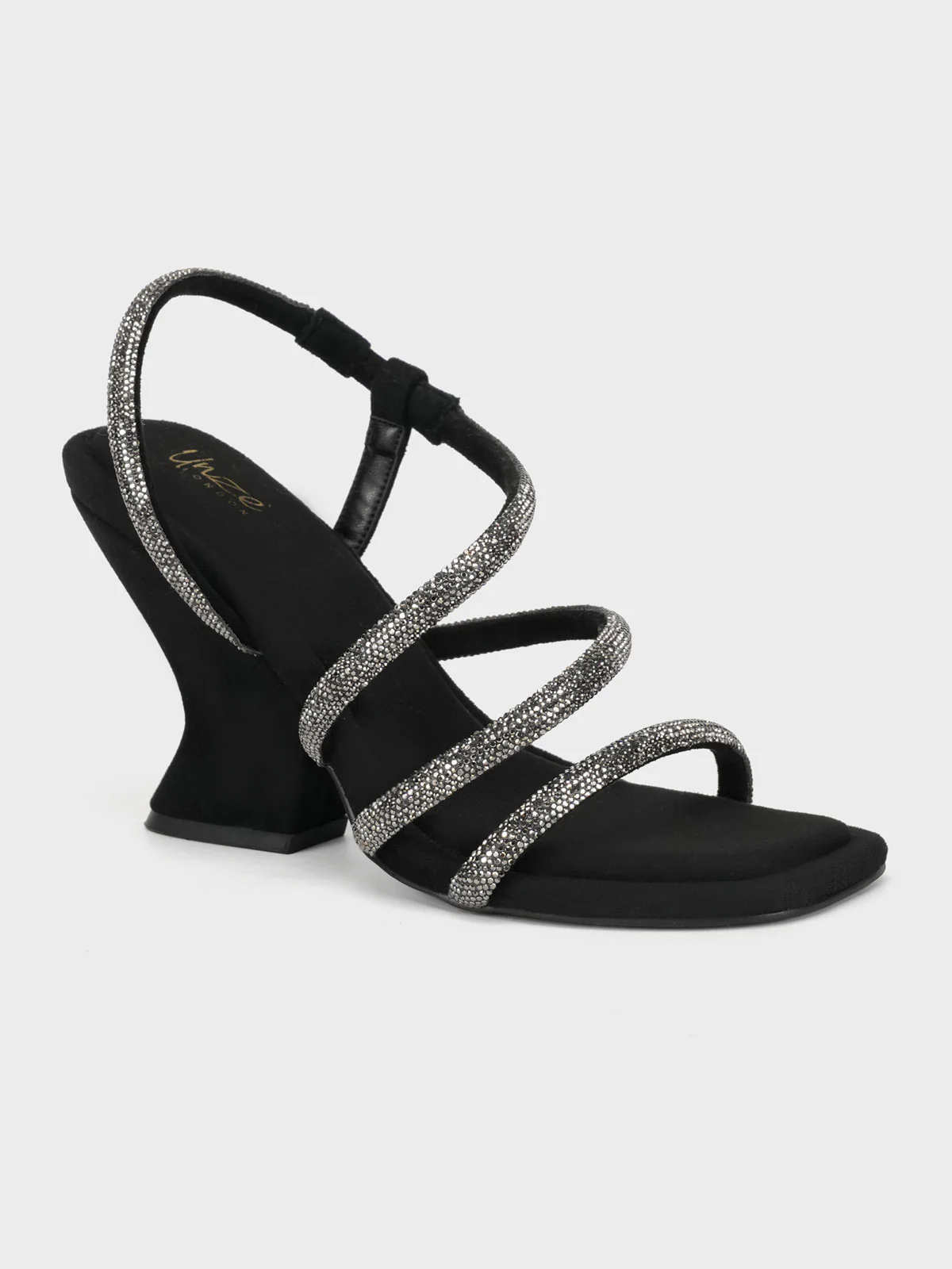 Womens "WINDY" Stylish Fancy Heel Sandals