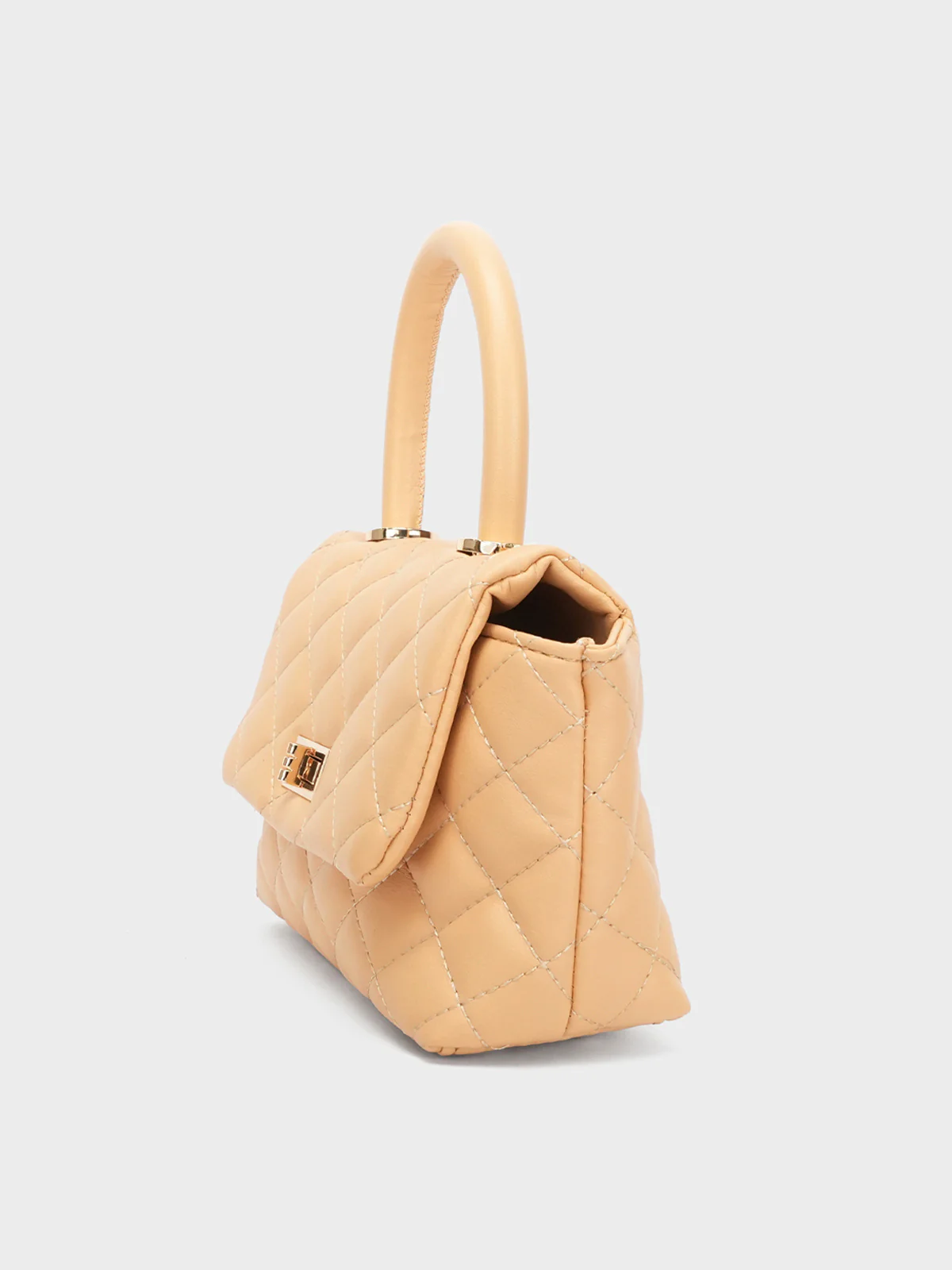 Womens "XYLIA" Quilted Casual Handbag - Image 3