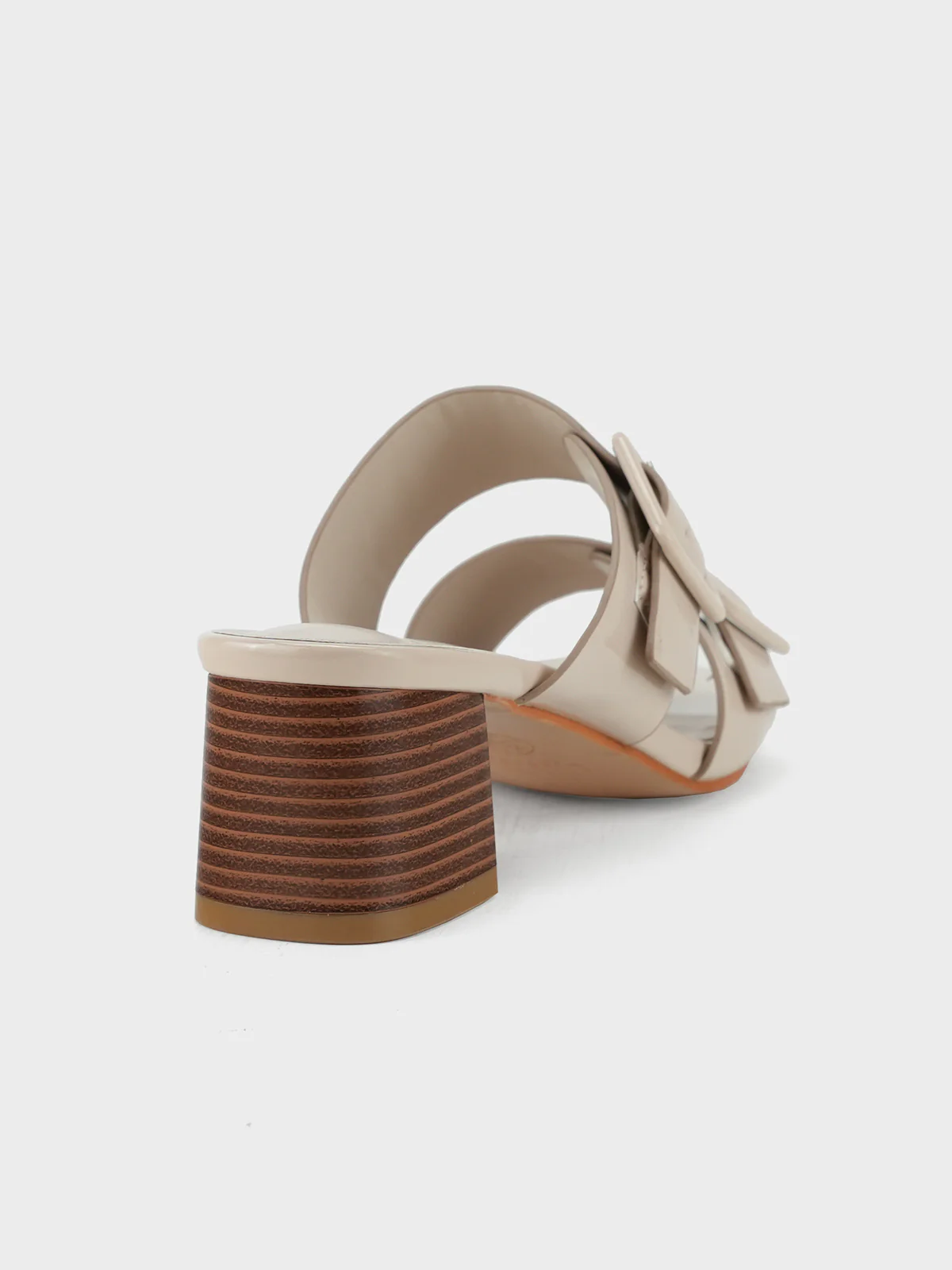 Womens "YINSHI" Adorned Block Sandals - Image 5