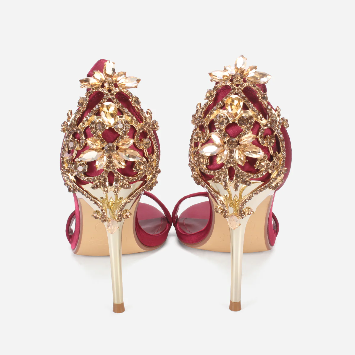 Women's "ZAIFER" Embellished Party Sandals - Image 6
