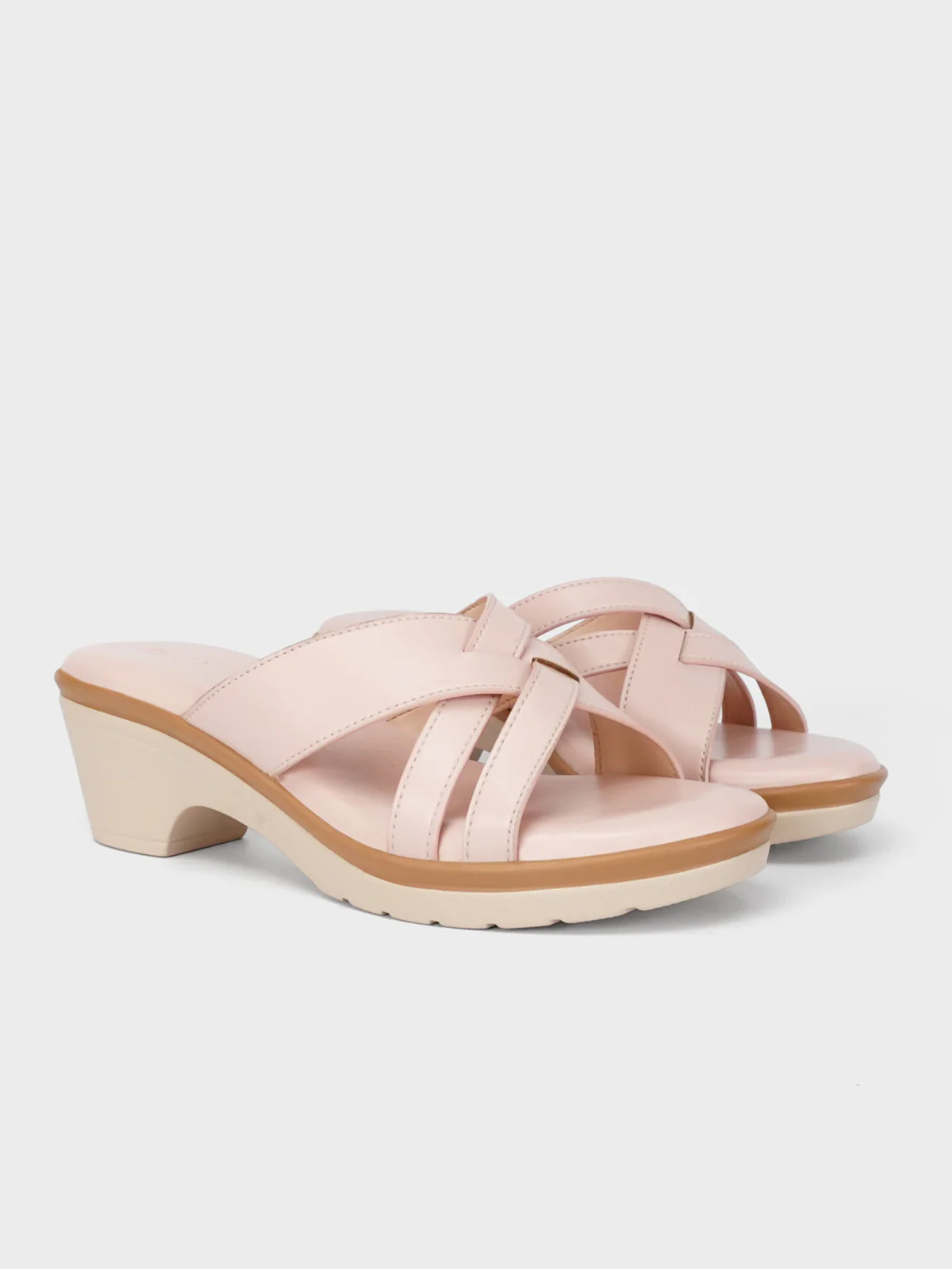 Womens "ZAREK" Open Toe Comfort Slippers - Image 2