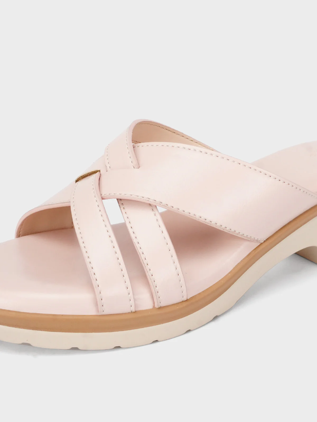 Womens "ZAREK" Open Toe Comfort Slippers - Image 4