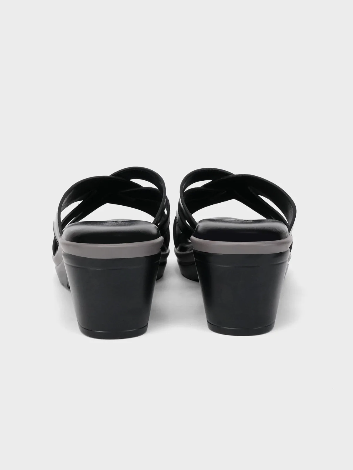Womens "ZAREK" Open Toe Comfort Slippers - Image 3