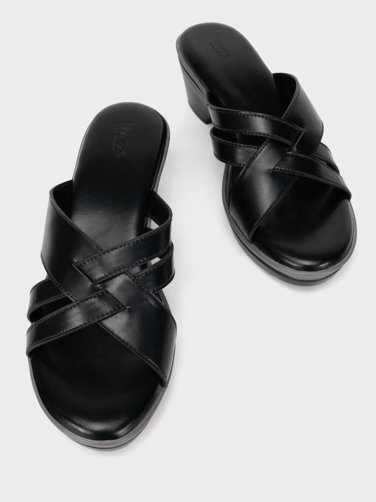 Womens "ZAREK" Open Toe Comfort Slippers - Image 4