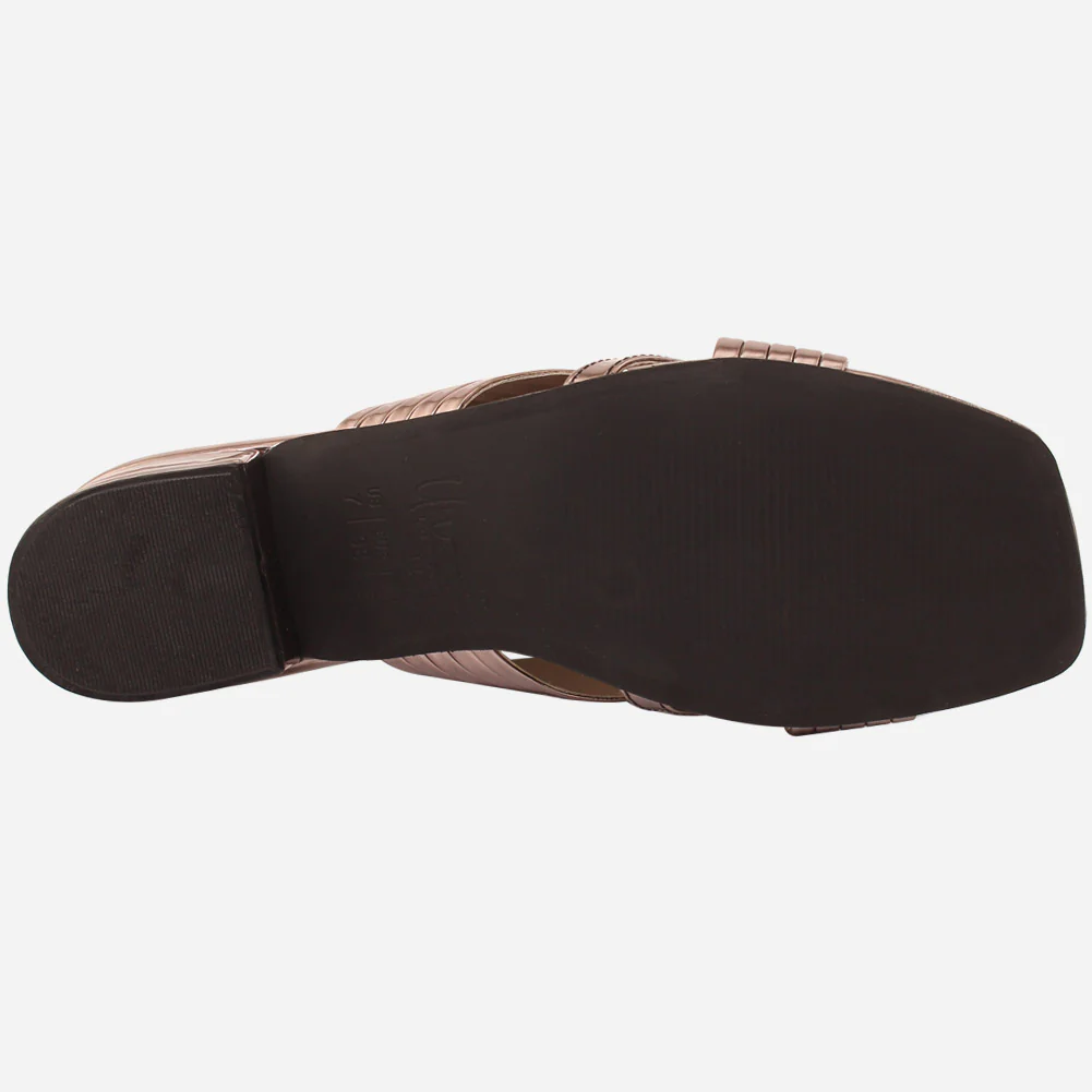 Womens "ZEEQ" Stripy Everyday Slip-ons Shoes - Image 5