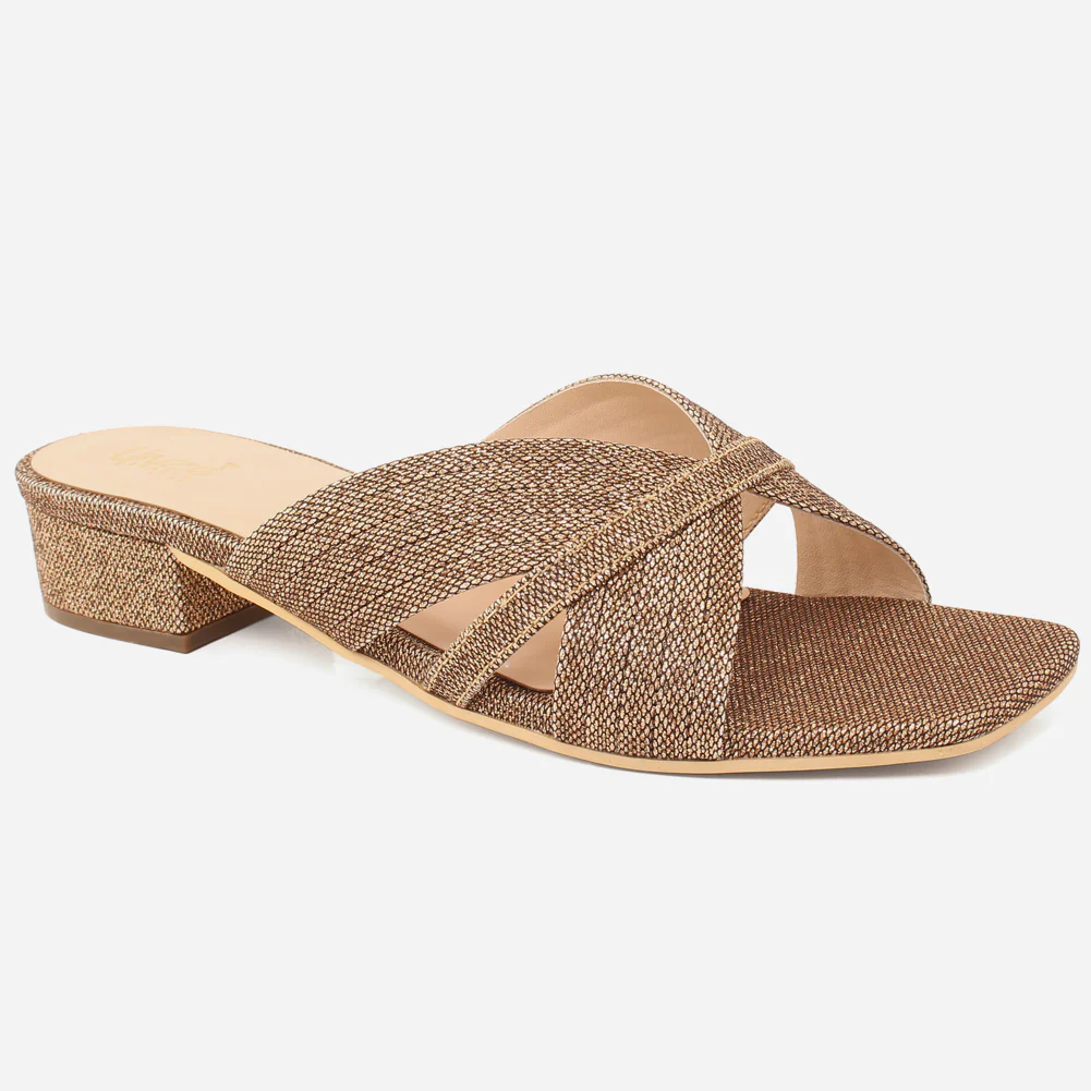 Womens "ZEEQ" Stripy Everyday Slip-ons Shoes