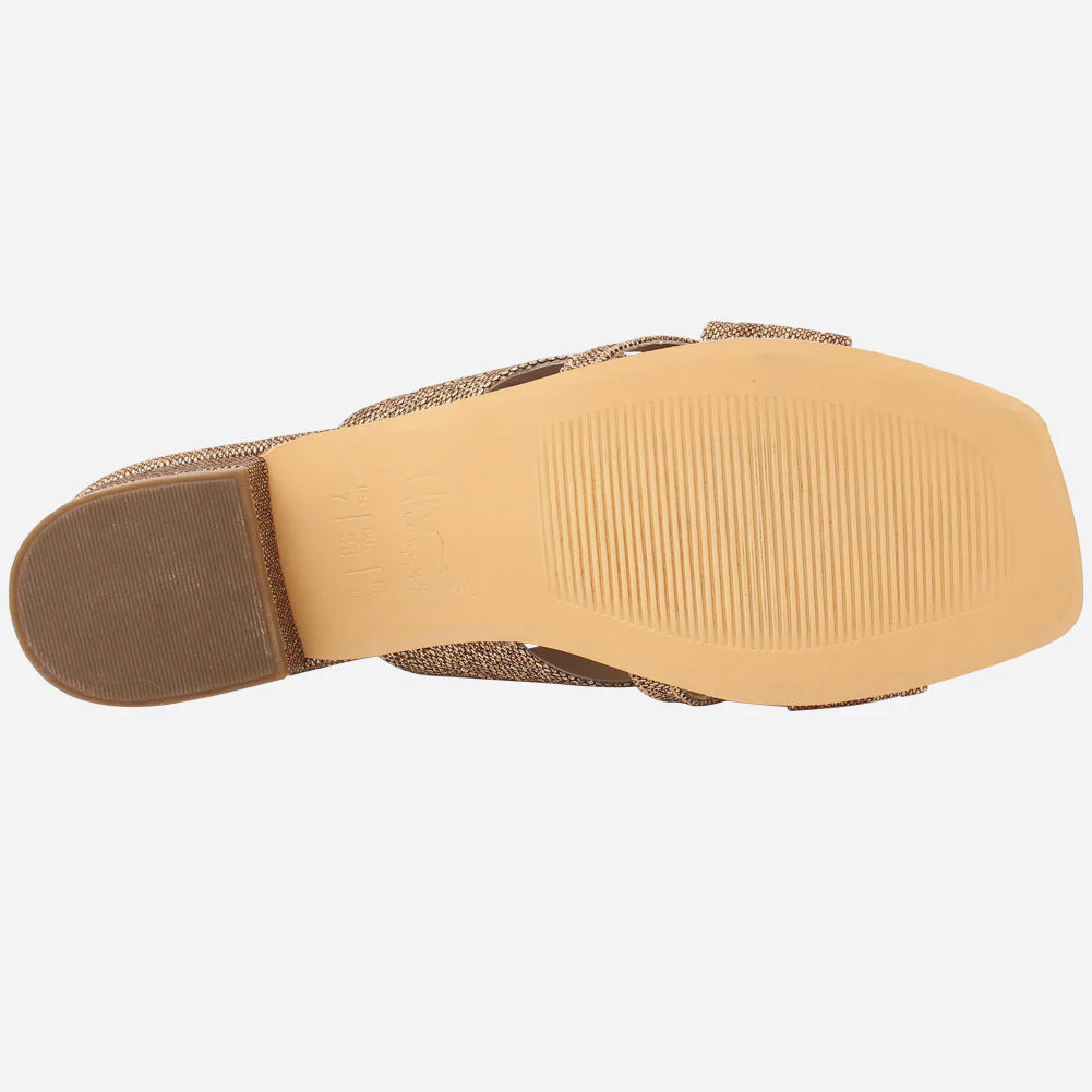 Womens "ZEEQ" Stripy Everyday Slip-ons Shoes - Image 5