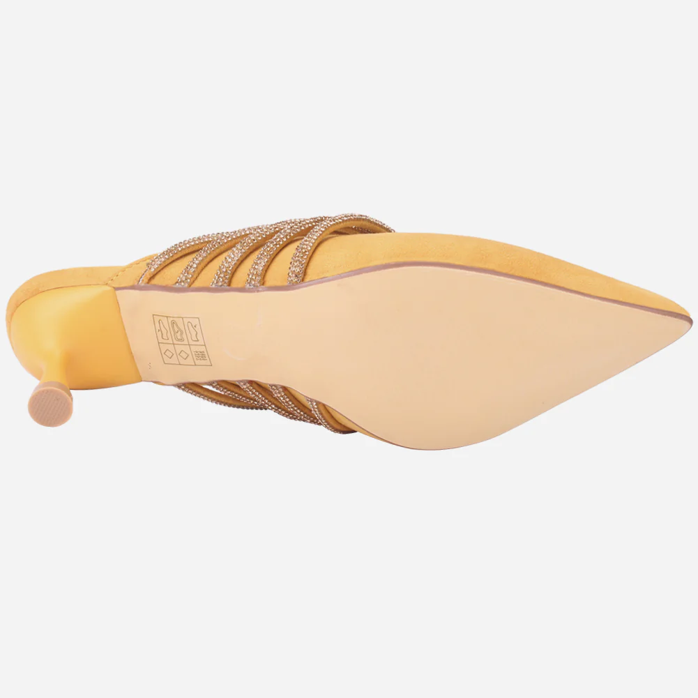 Women's "ZITA" Pointed Slide In Sandals - Image 5