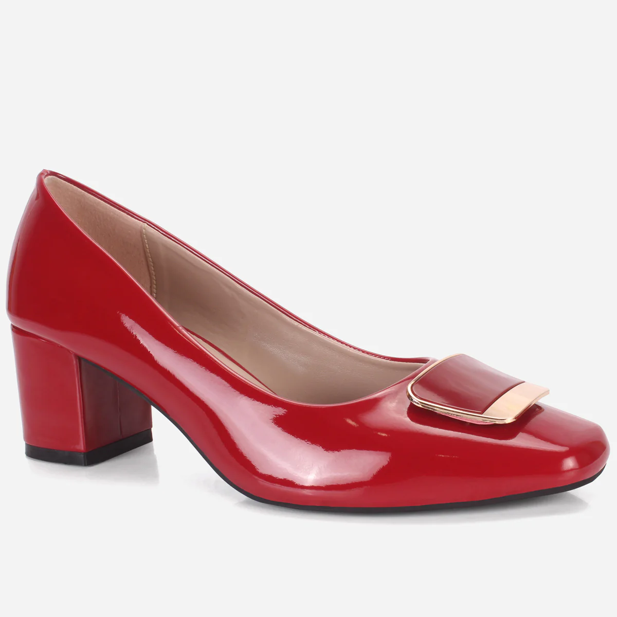 Women's "ZOALA" Block Heeled Slip on Courts