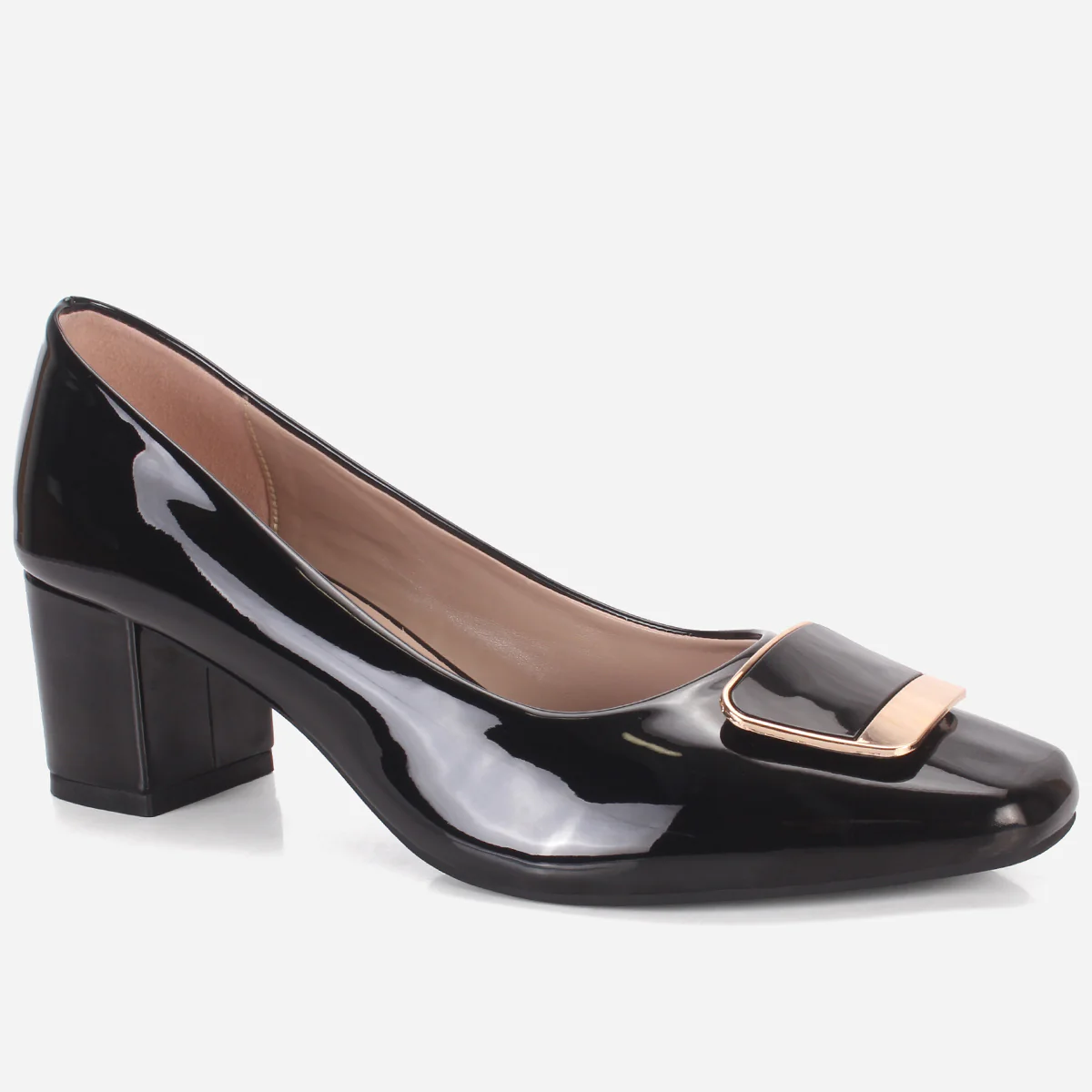 Women's "ZOALA" Block Heeled Slip on Courts