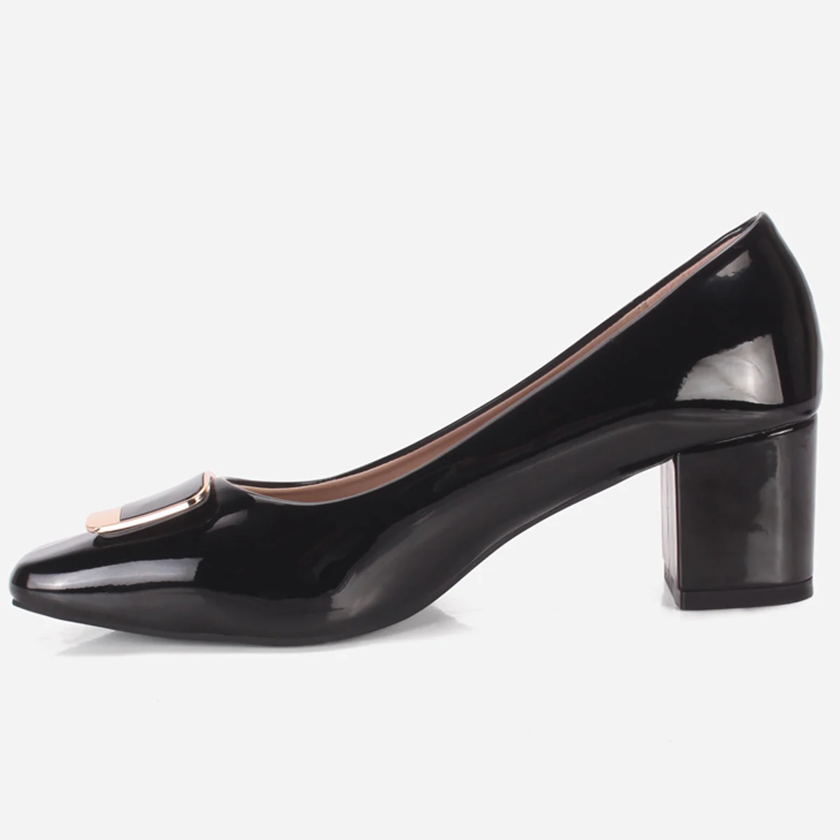 Women's "ZOALA" Block Heeled Slip on Courts - Image 3