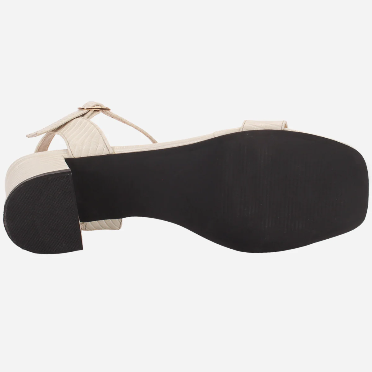Womens "ZOYIA" Open Toe Block Heeled Sandals - Image 5