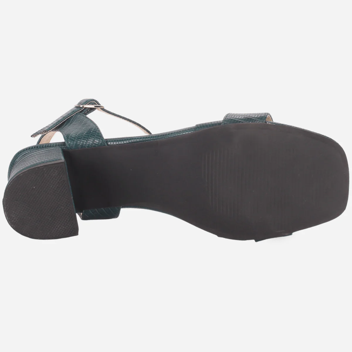 Womens "ZOYIA" Open Toe Block Heeled Sandals - Image 5