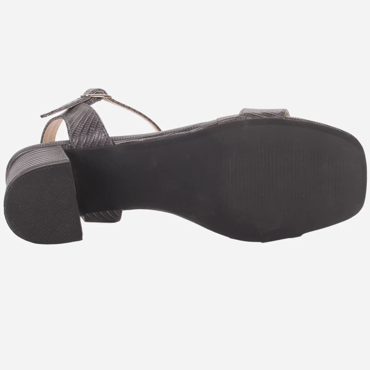 Womens "ZOYIA" Open Toe Block Heeled Sandals - Image 5