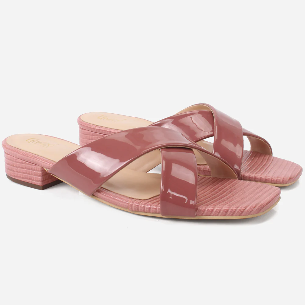 Womens "ZUHAI" Shimmery Everyday Slip-ons Shoes - Image 2