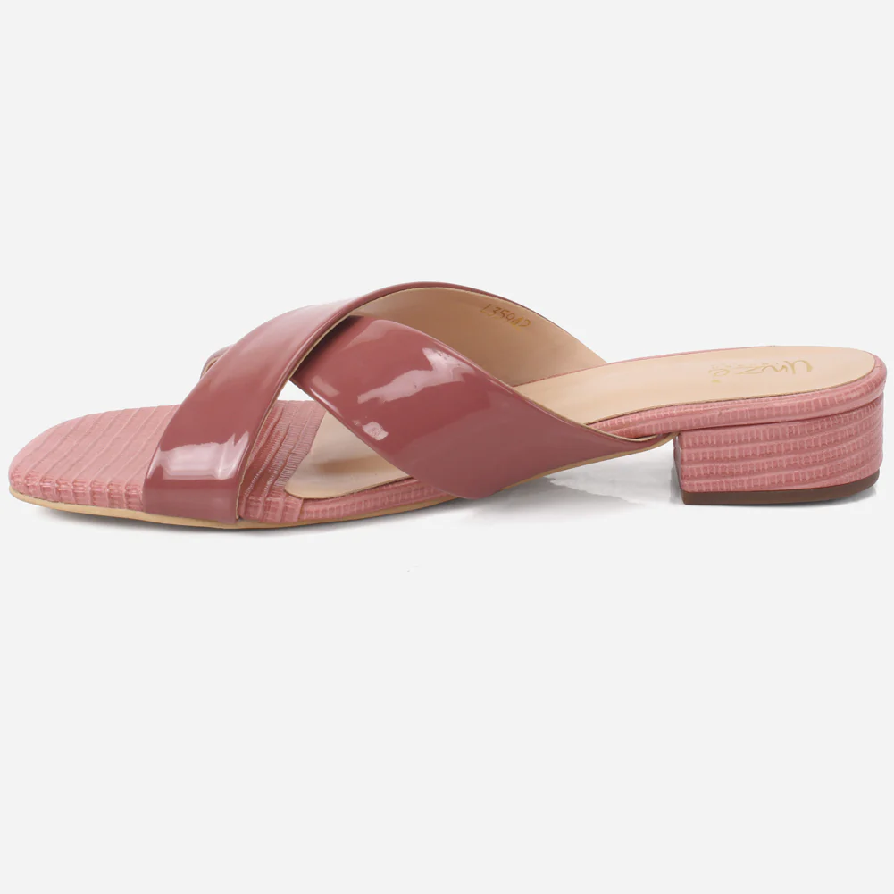 Womens "ZUHAI" Shimmery Everyday Slip-ons Shoes - Image 3