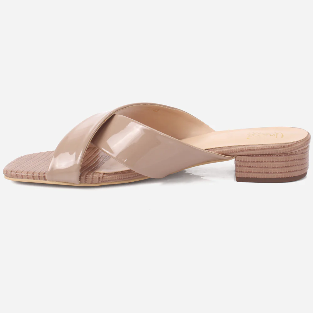 Womens "ZUHAI" Shimmery Everyday Slip-ons Shoes - Image 3