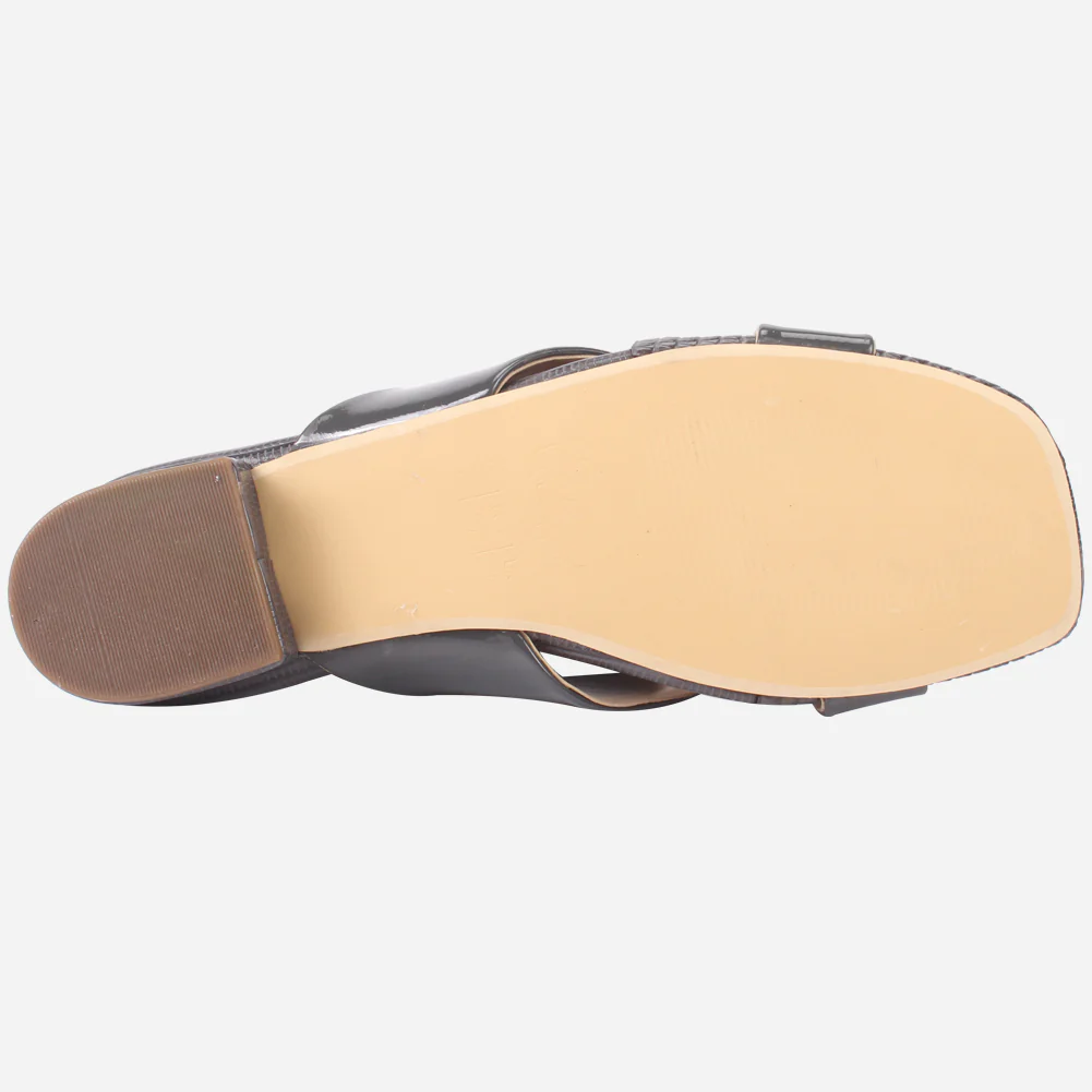 Womens "ZUHAI" Shimmery Everyday Slip-ons Shoes - Image 5