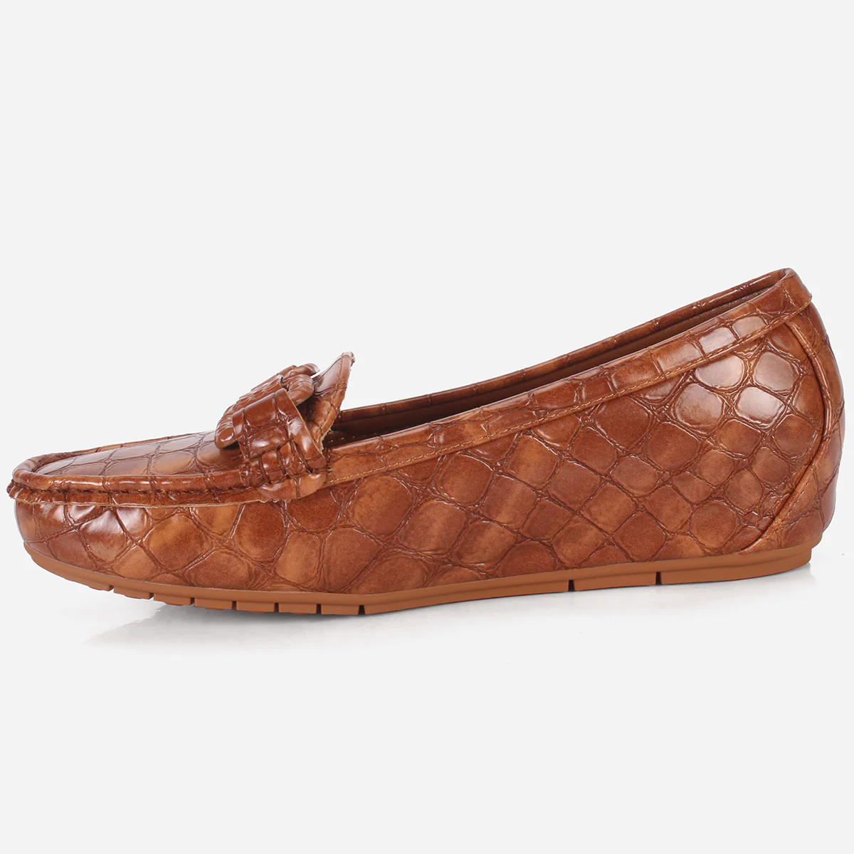 Women's "ZULIRA" Low Wedge Moccasins - Image 3