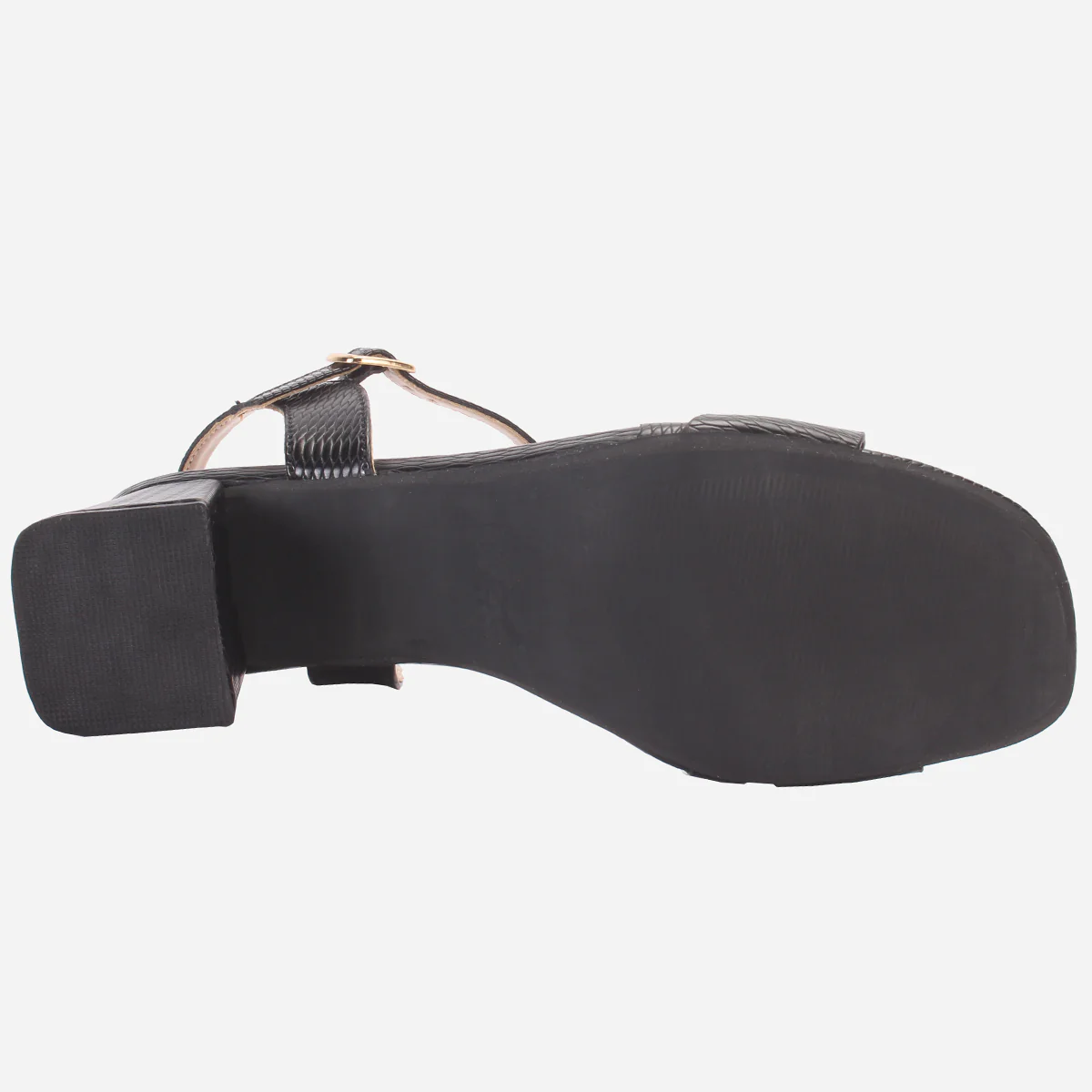 Womens "ZURIA" Ankle Strap Block Heeled Sandals - Image 5