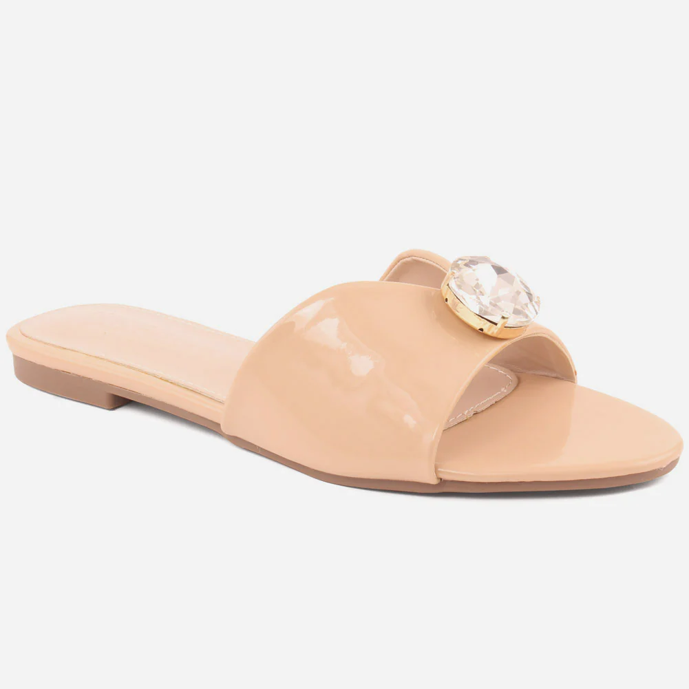 Womwn "TIFFANI" Gemstone Stylish Slippers