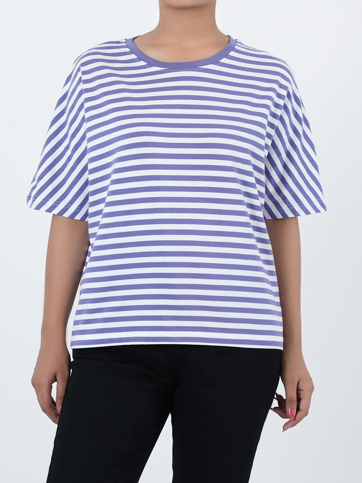 "YNGVE" Yarn Dyed Regular Fit T-Shirt - Image 2