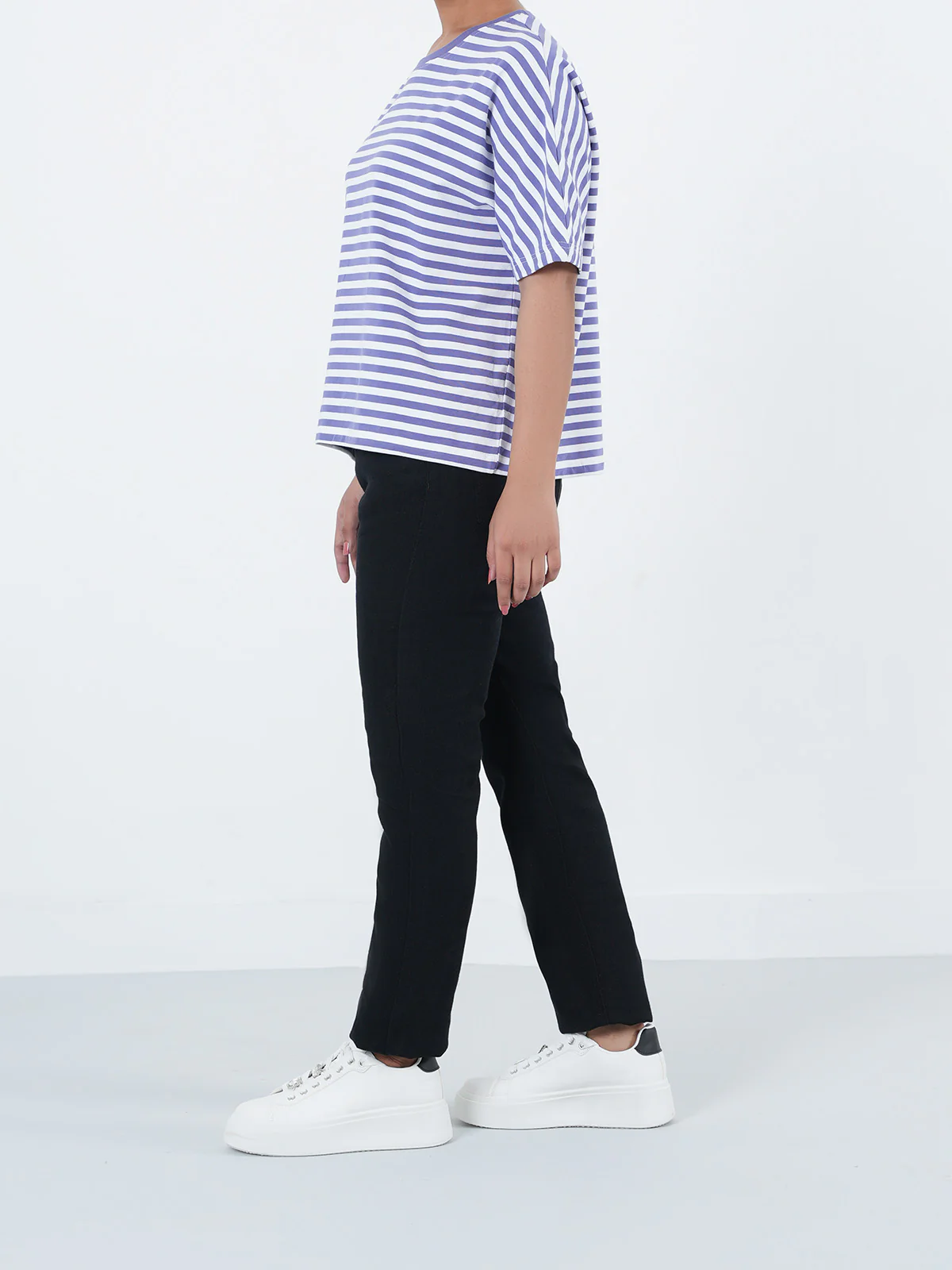 "YNGVE" Yarn Dyed Regular Fit T-Shirt - Image 3