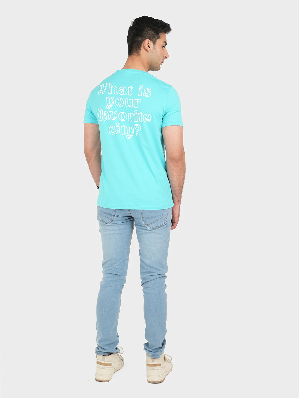 "ZAAEEM" Graphics Regular Fit T-Shirt - Image 4