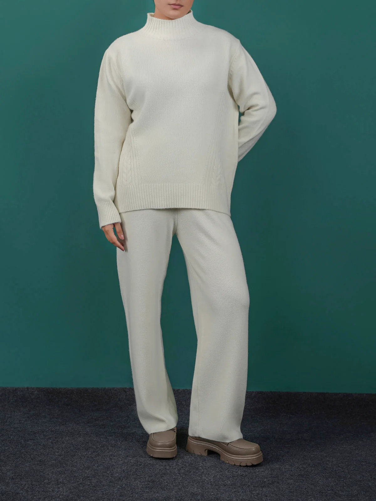 "ZANDER" Regular Fit Fleece Co-Ord Set
