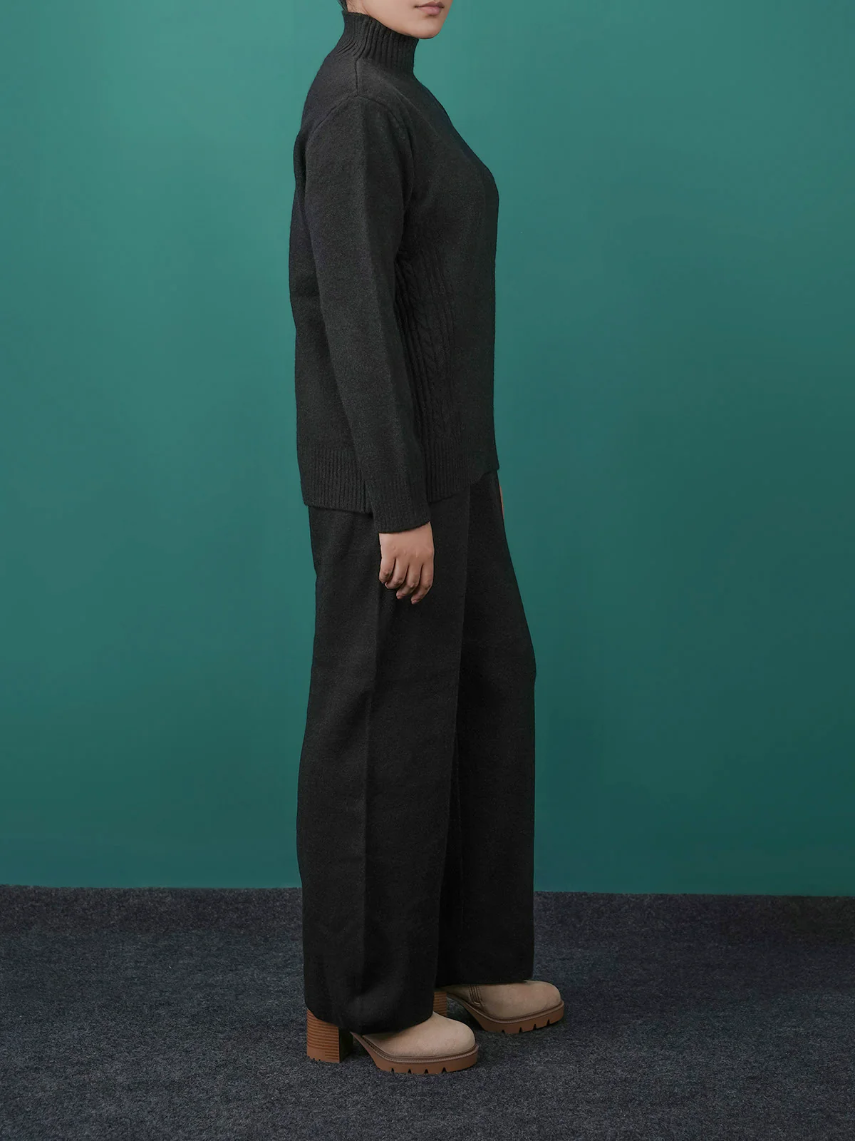"ZANDER" Regular Fit Fleece Co-Ord Set - Image 2