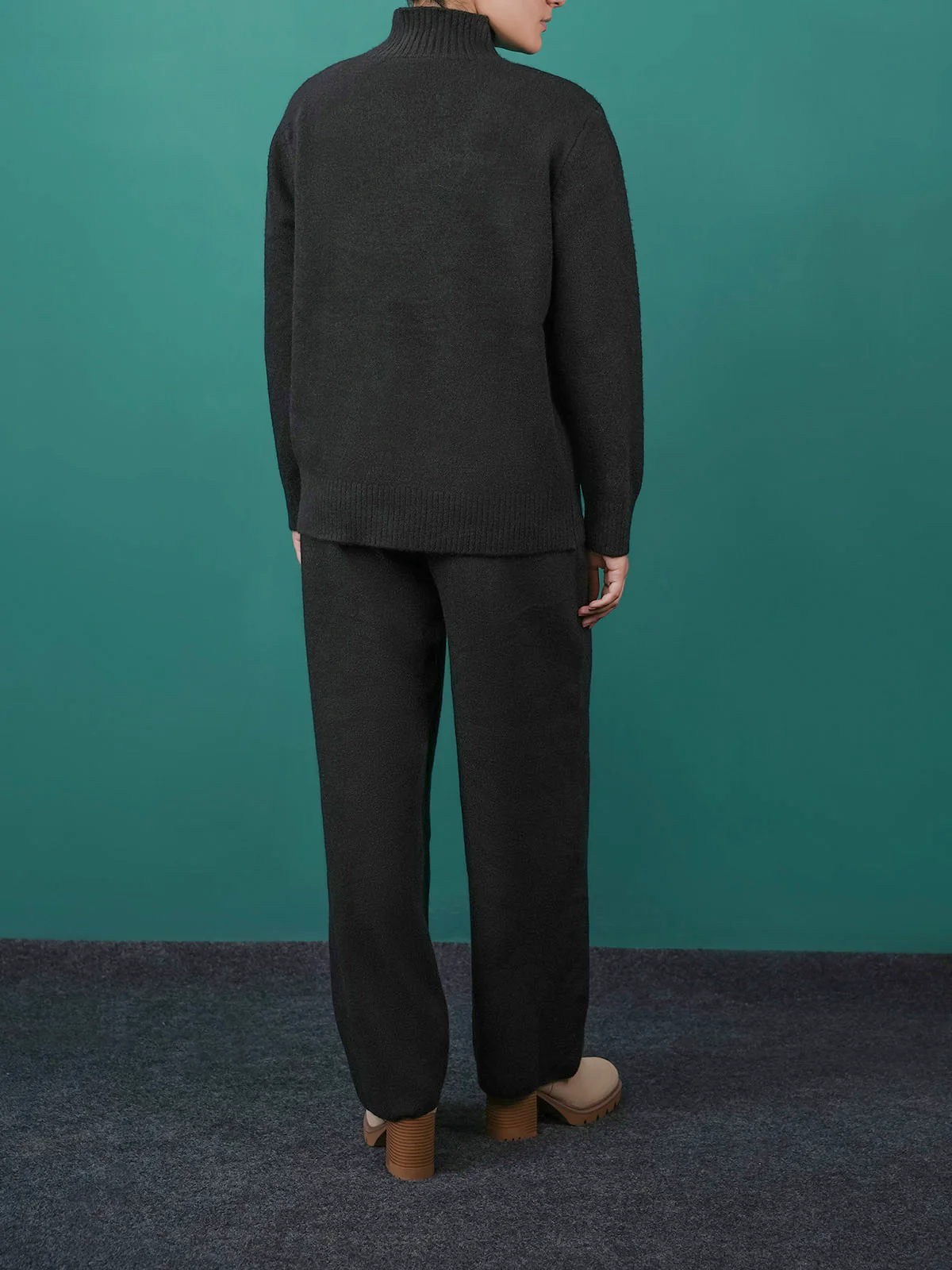 "ZANDER" Regular Fit Fleece Co-Ord Set - Image 5