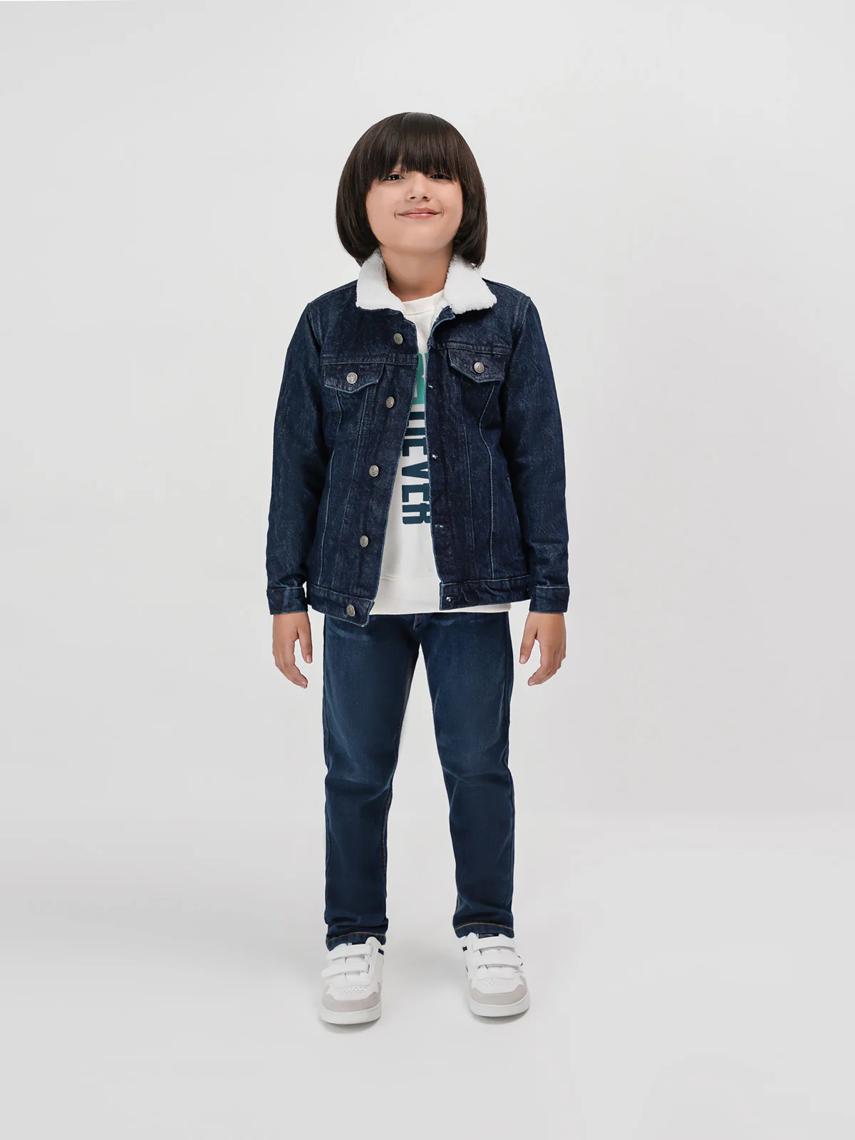 "ZAROON" Front Button Denim Jacket