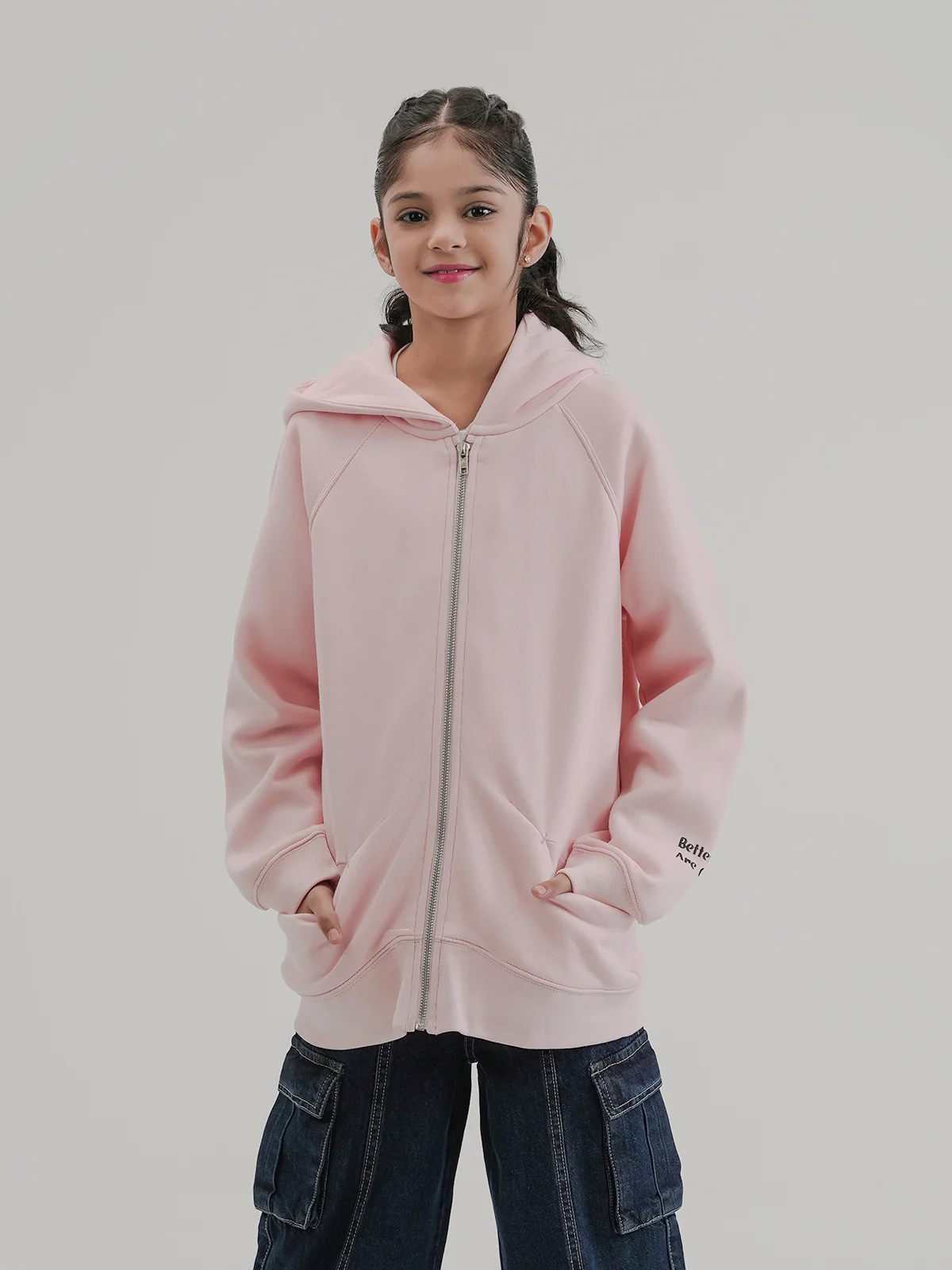 "ZEROUN" Cozy and Stylish Fleece Hoodie
