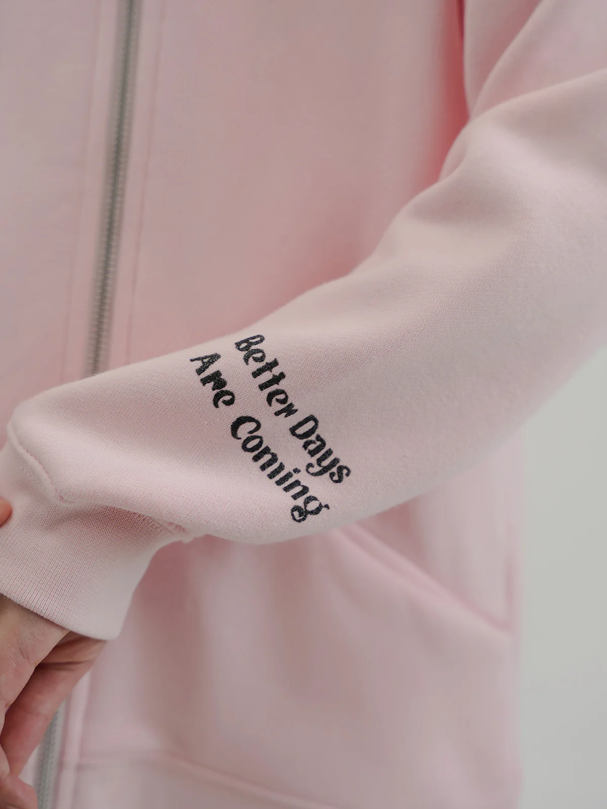 "ZEROUN" Cozy and Stylish Fleece Hoodie - Image 5