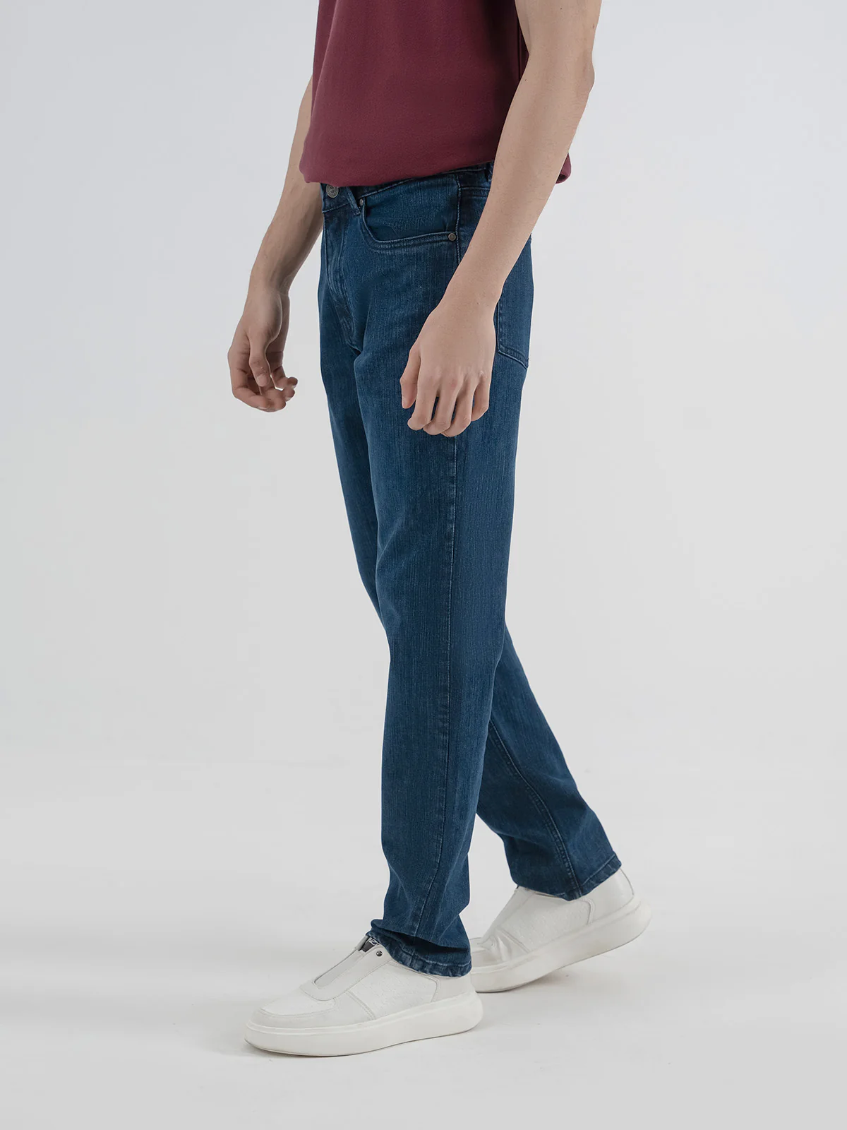 "ZINNIA" Straight Fit Denim Jeans - Image 2