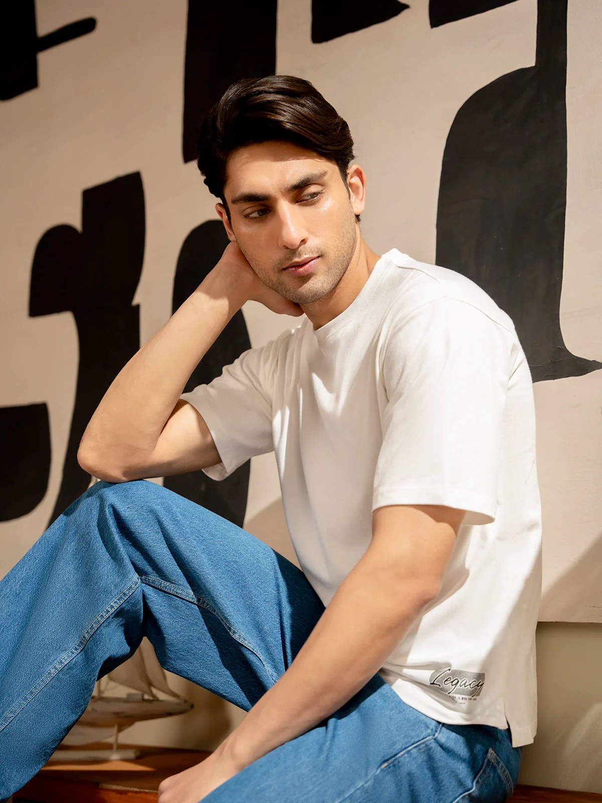 "ZOKTAXE" Excellent Drop Shoulder T-Shirt - Image 4