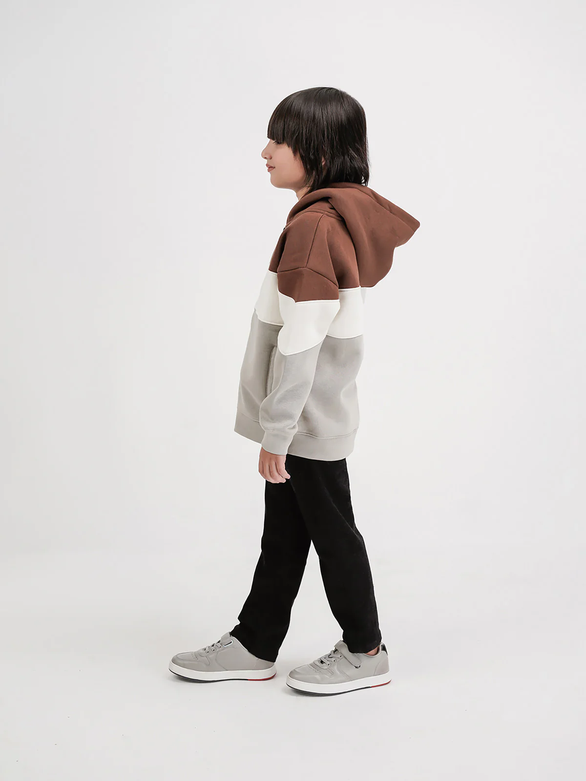 "ZOPAX" Hoodie with Zip and Pockets - Image 3