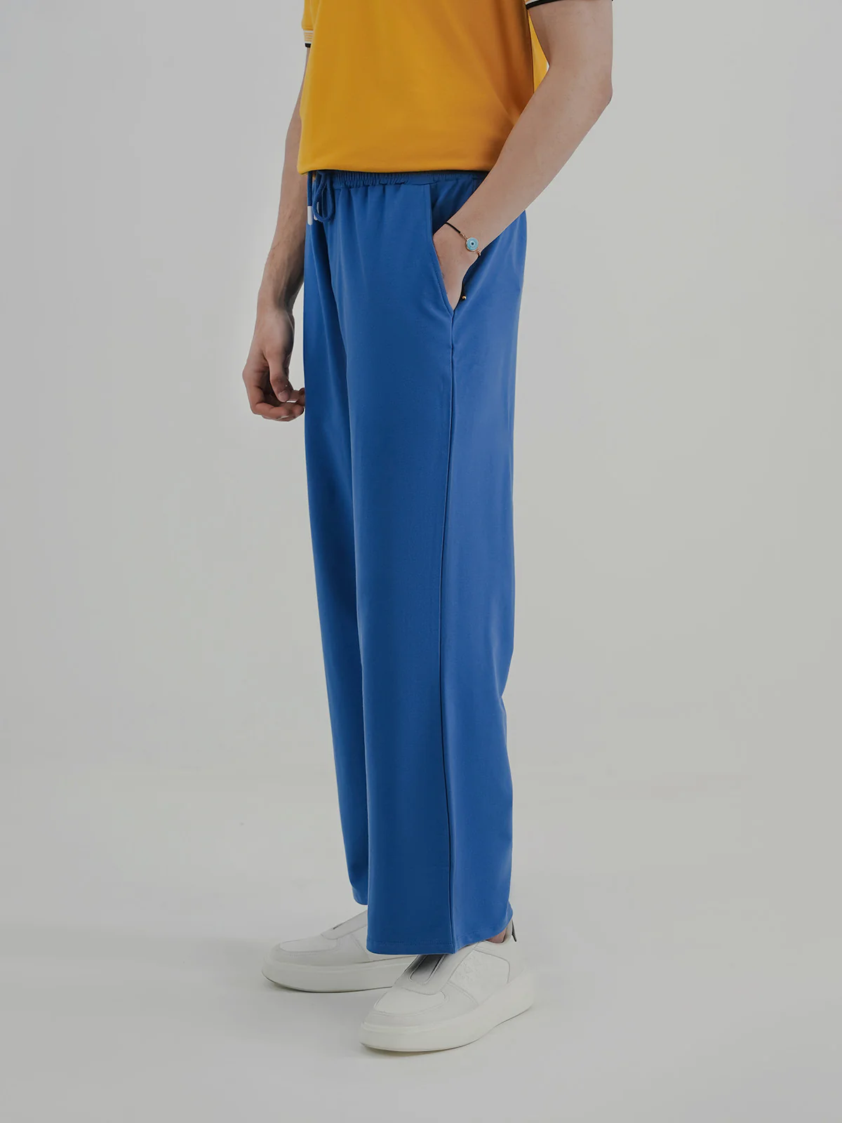 "ZYAIRE" Loose Fit Lycra Terry Trouser - Image 2